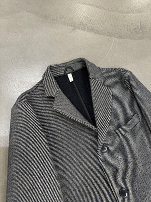 2000s Miu Miu tecnical grey coat
