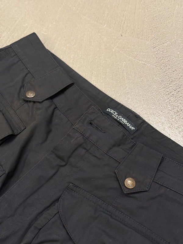 2000s Dolce & Gabbana multi-pocket cargo pants