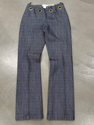 2000s Celine studded eyelet pants