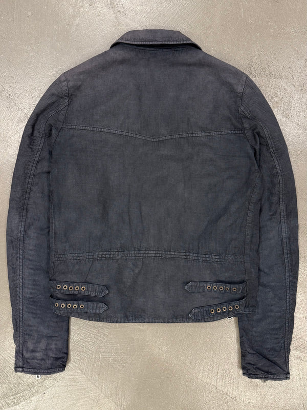 S/S2006 Raf Simons faded rider biker jacket