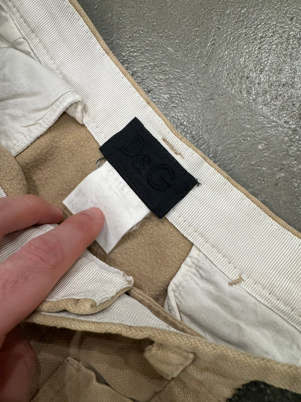 F/W 2001 Dolce & Gabbana reverse carpenter pants