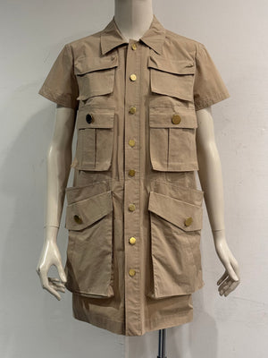 S/S2022 Dsquared2 multi-pocket cargo dress