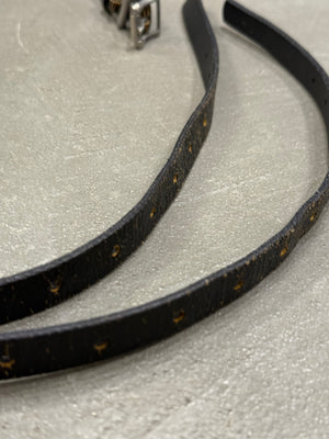 S/S2003 Ann Demeulemeester “wilder” leather belt