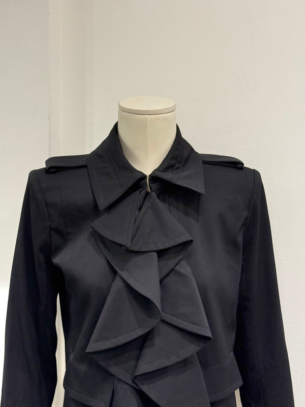 2003 Yves Saint Laurent by Tom Ford runway ruffle jacket