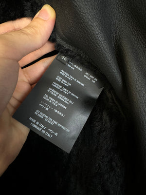 AW2007 Prada shearling leather bomber jacket