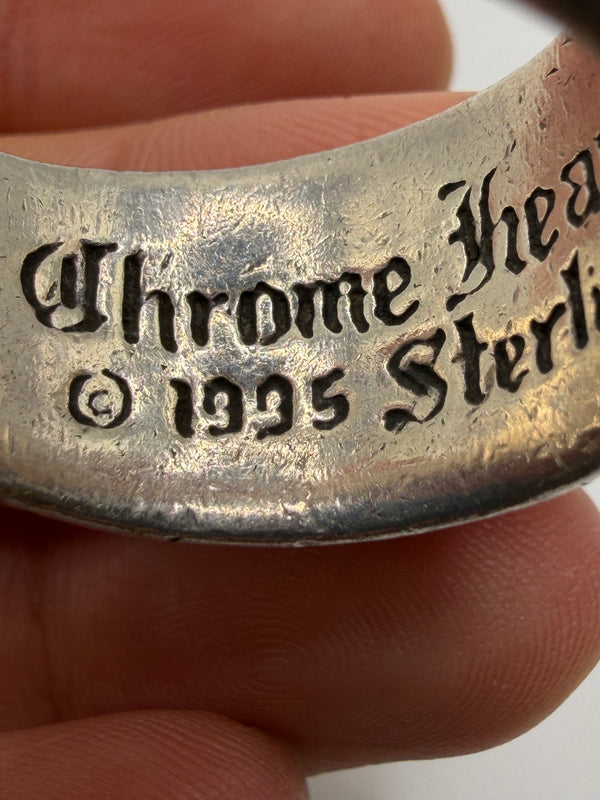 Chrome Hearts heart in bond ring