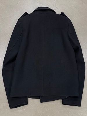 A/W2007 Dior by Hedi Slimane double breasted wool peacoat jacket