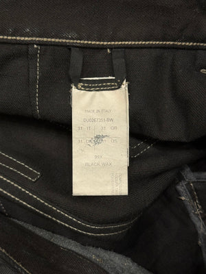 Rick Owens “Geth Cut” waxed pants