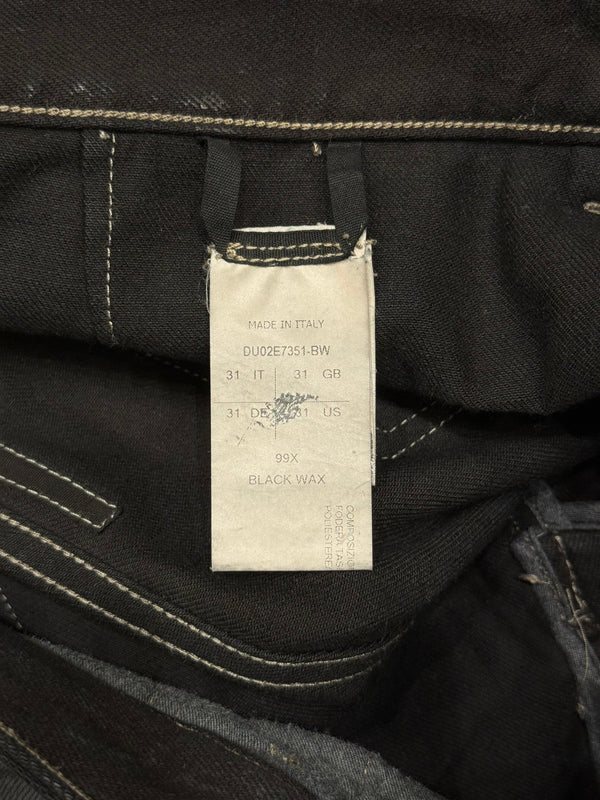Rick Owens “Geth Cut” waxed pants