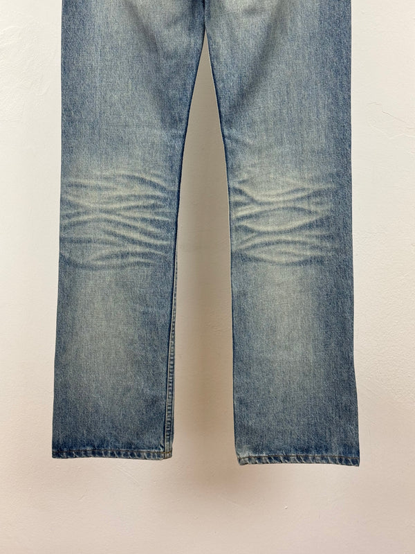 2000s Helmut lang vintage sanded denim
