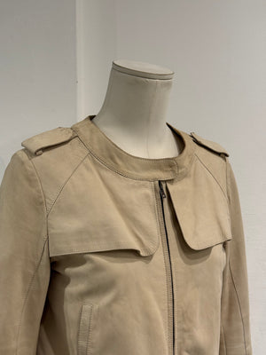 2010 Miu Miu goatskin military jacket