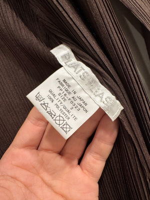 2000s Issey Miyake “Pleats Please” cardigan