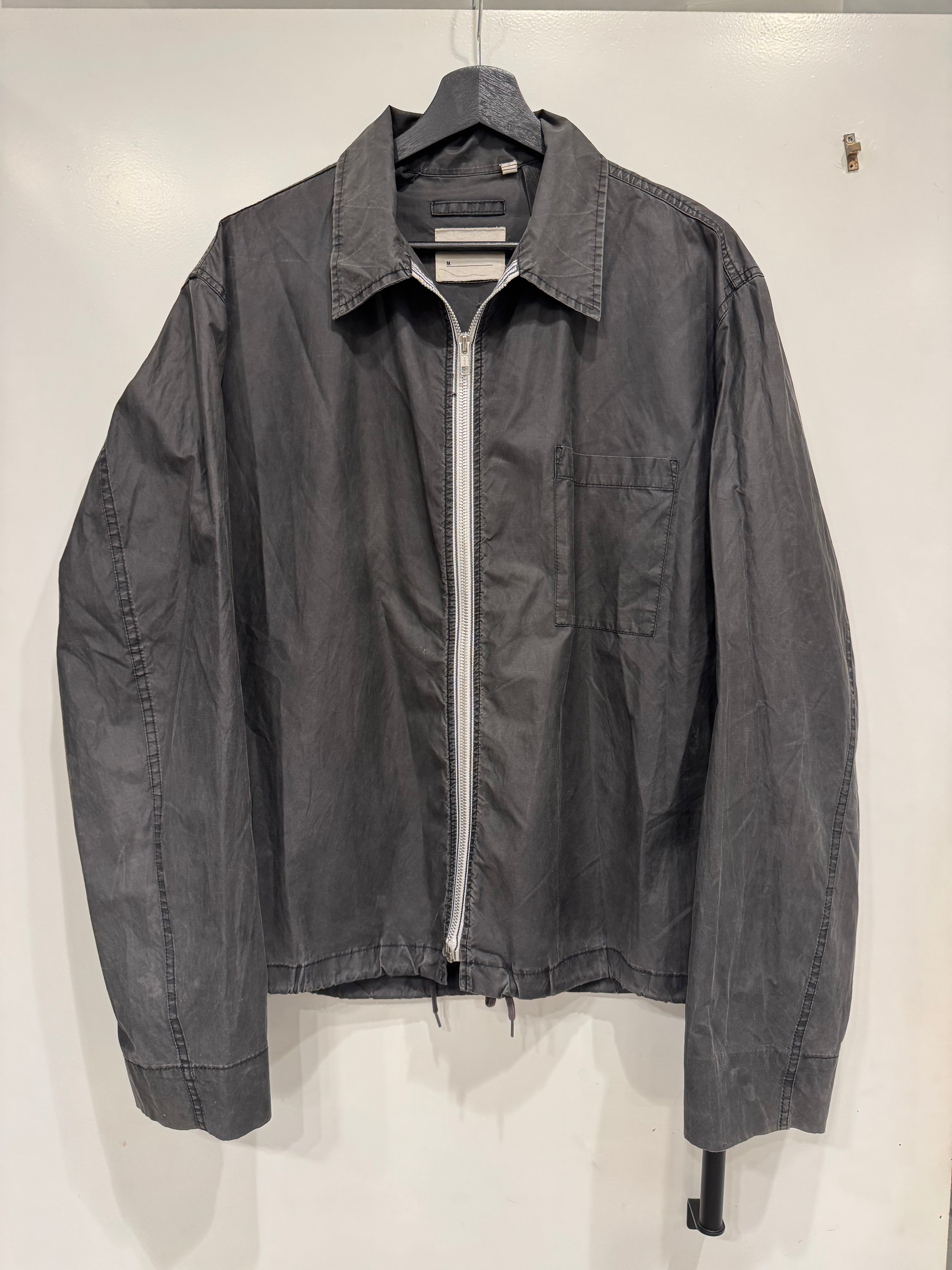 ジャケット・アウター helmut lang bondage jacket archive Helmut Lang A/W 2003 Metallic Bondage Bomber Size 50 900