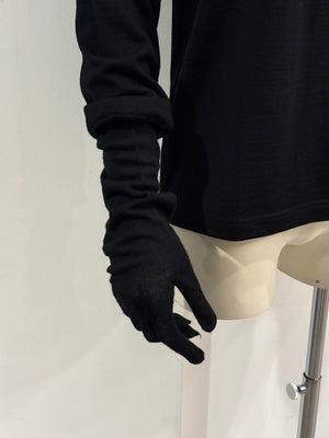 2000s Comme des Garçons glove sleeve knit sweater