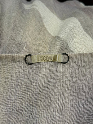 2000s Cavalli wrinkle dress