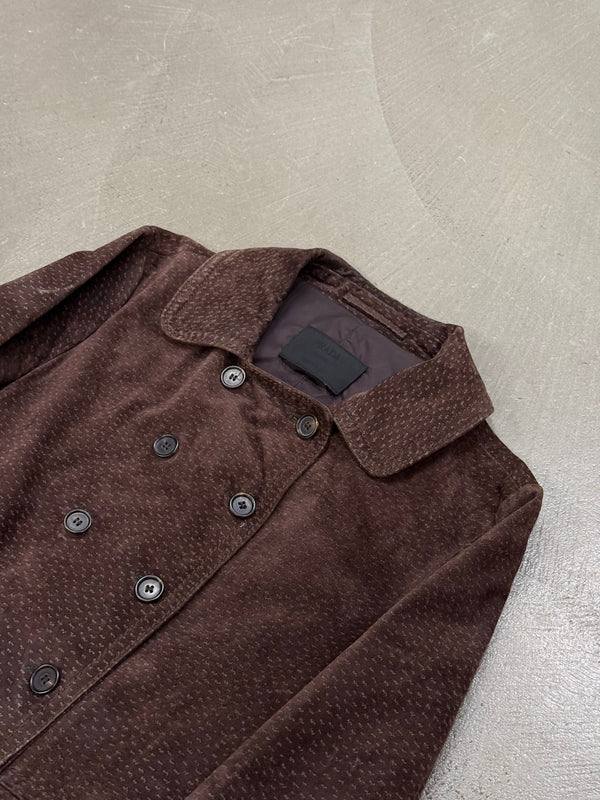 2000s Prada leather jacket