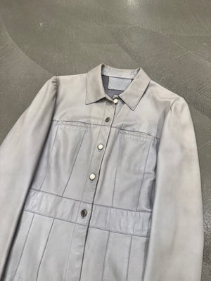 2000s Prada soft leather jacket