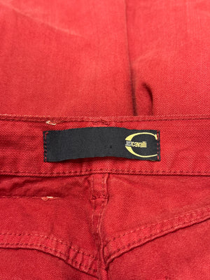 2000s Cavalli denim flare jeans