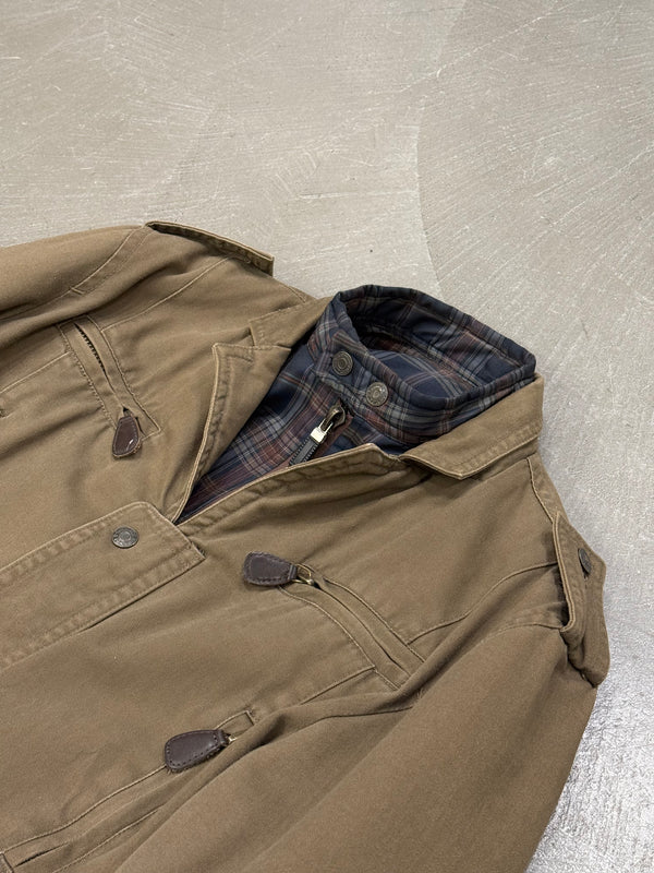 A/W2004 Dsquared2 multi pocket double layer cotton jacket