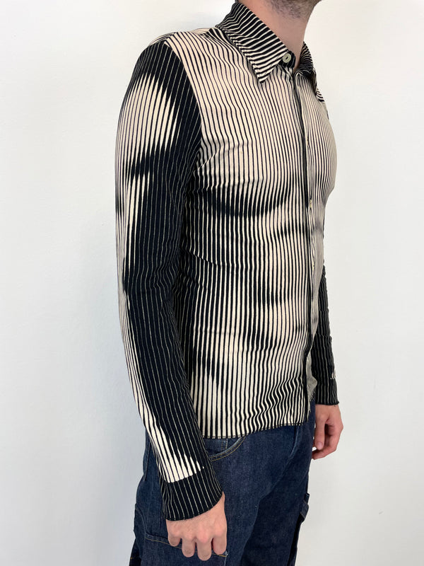 SS1996 Jean Paul Gaultier Muscle torso trompe l'oeil shirt