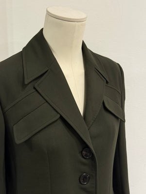 2000s Christian Dior by John Galliano military officer jacket
