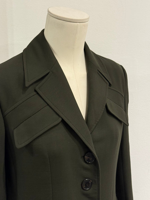 2000s Christian Dior by John Galliano military officer jacket