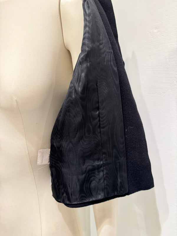 A/W1989 Helmut Lang runway wool vest with metal trinkets