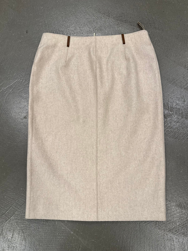 A/W2000 Gucci by Tom Ford wool and cachemire pencil skirt