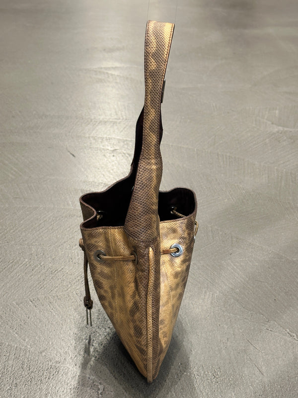 F/W1999 Gucci by Tom Ford Snakeskin hobo bag