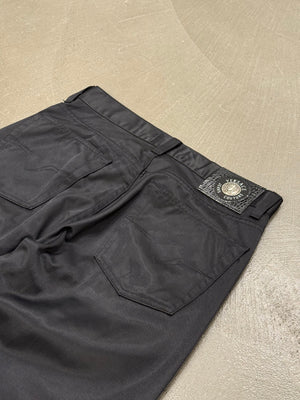 2000s Versace coated pants