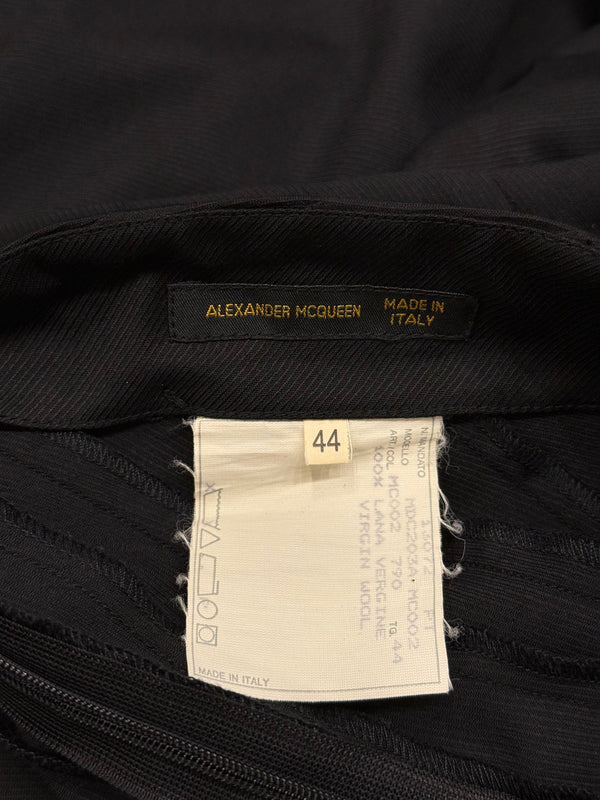 A/W2001 Alexander McQueen runway high waist palazzo pants