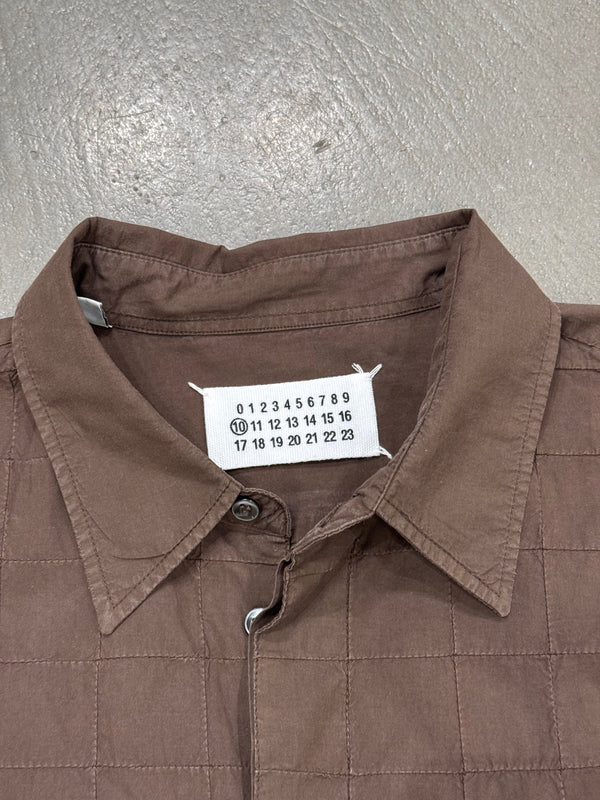 A/W 2007 Maison Margiela brown shirt