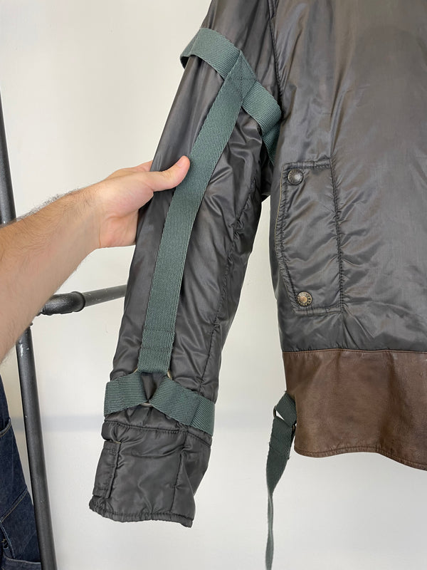 2003 Dolce & Gabbana bondage bomber jacket