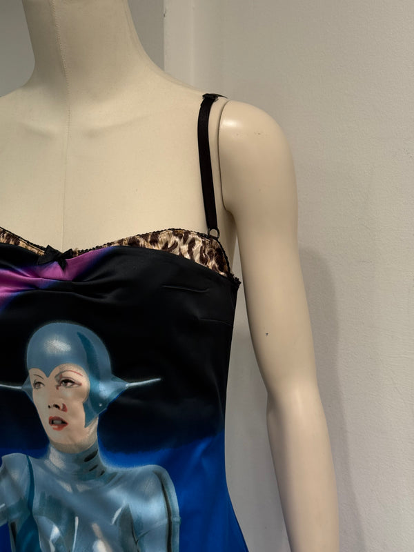 S/S2001 Dolce & Gabbana runway robot dress