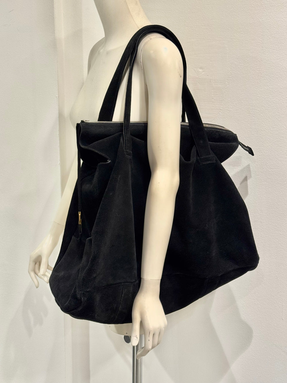 Damir Doma big suede bag