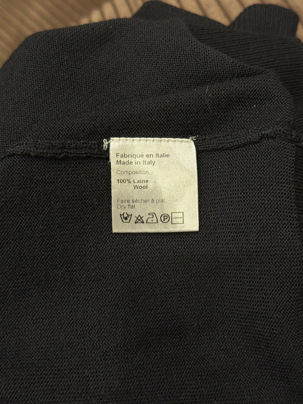 A/W2005 Dior by Hedi Slimane distressed v-neck knit