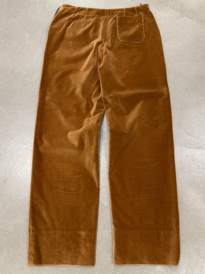 1990s Emporio Armani corduroy wide leg trousers