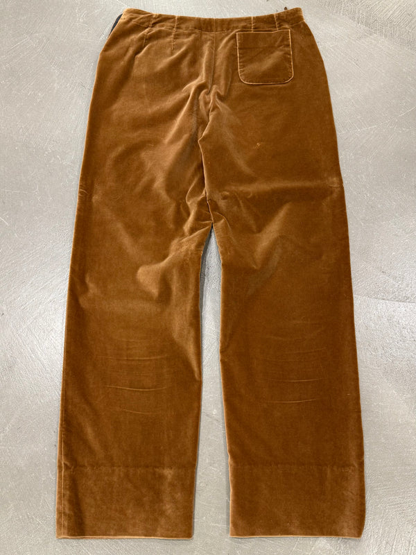 1990s Emporio Armani corduroy wide leg trousers