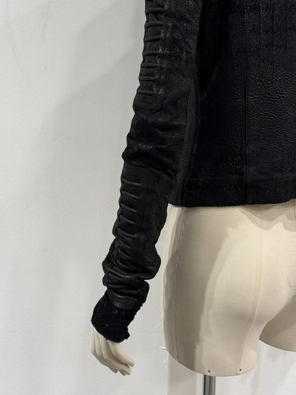 A/W2010 Rick Owens “GLEAM” blistered leather jacket