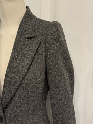 A/W2000 Alexander McQueen tailored set blazer & skirt