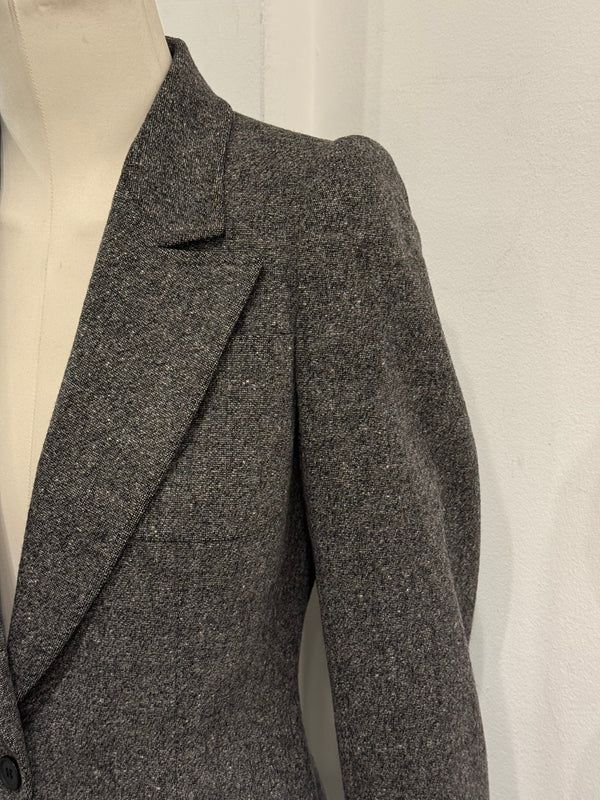 A/W2000 Alexander McQueen tailored set blazer & skirt