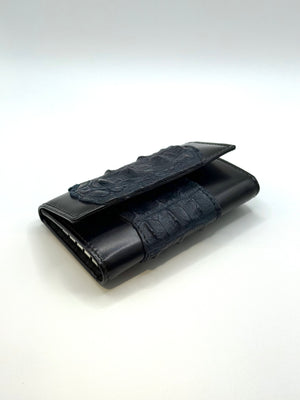 2000s Roberto Cavalli real crocodile key holder