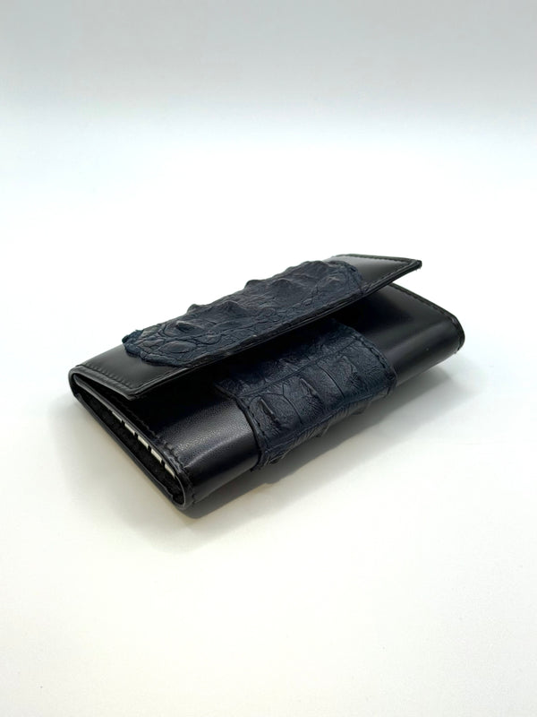 2000s Roberto Cavalli real crocodile key holder
