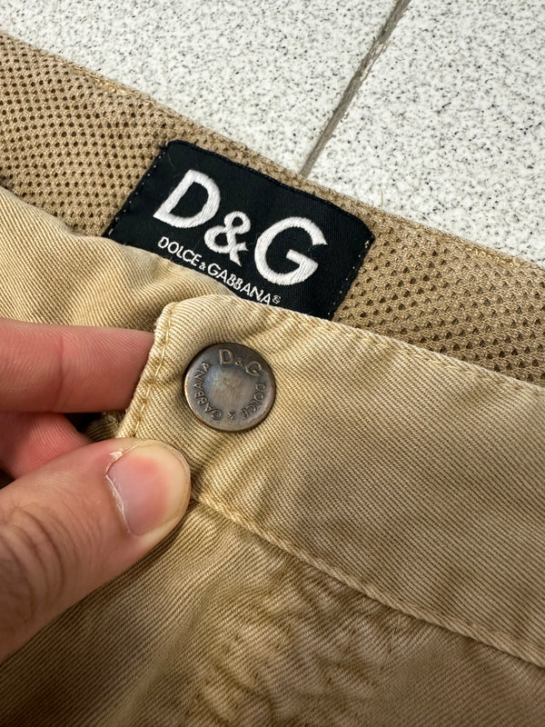 SS2003 D&G wide parachute cargo pants