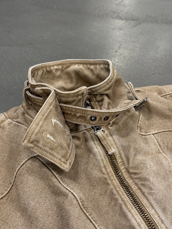 2004 Cavalli astro biker denim jacket