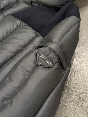 2012 Prada technical padded puffer jacket