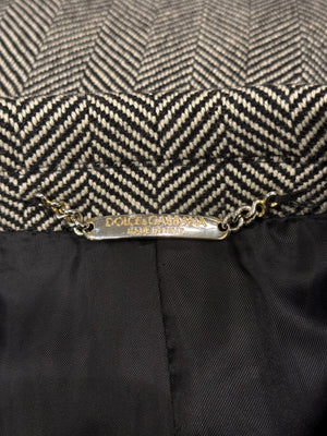 2000 Dolce & Gabbana wool coat