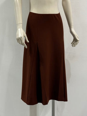 1990s Prada pleated midi skirt