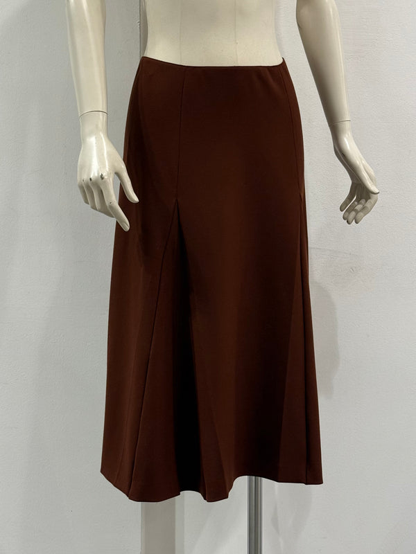 1990s Prada pleated midi skirt