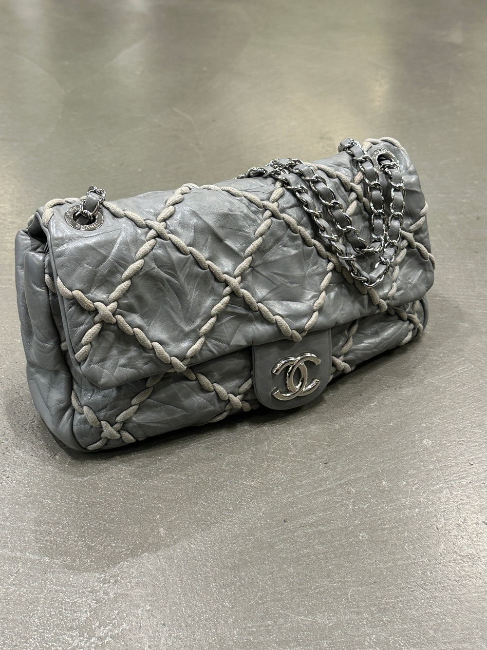 2009-2010 Chanel quilted calfskin ultra stitch Flap bag